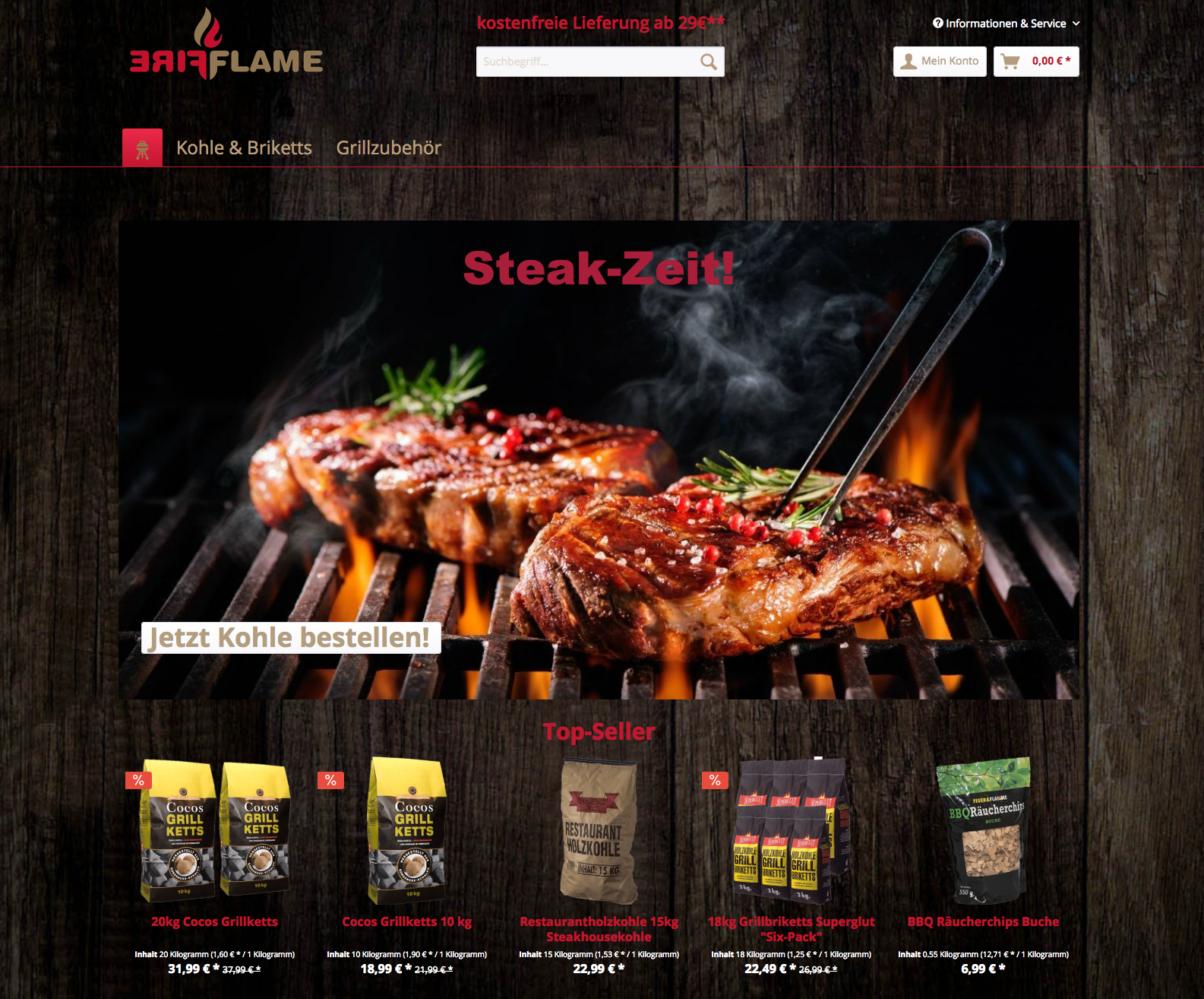 Fire and Flame ist ein Shopware Projekt